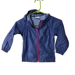 COLUMBIA PURPLE/PINK WINDBREAKER GIRLS SIZE 4T